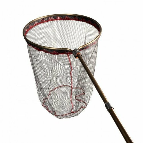 Подсак EastShark круглый, прорезиненный, металлическая ручка, 60x60 см