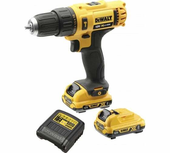 Аккумуляторная ударная дрель-шуруповерт DeWALT DCD716D2