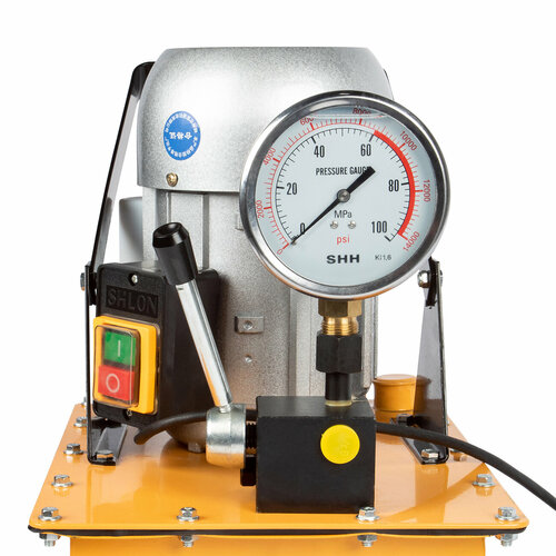 Техрим 811015-4 Станция насосная гидравлическая с электроприводом для однополостного инструмента 700 бар 8 л ручное управление 66550₽