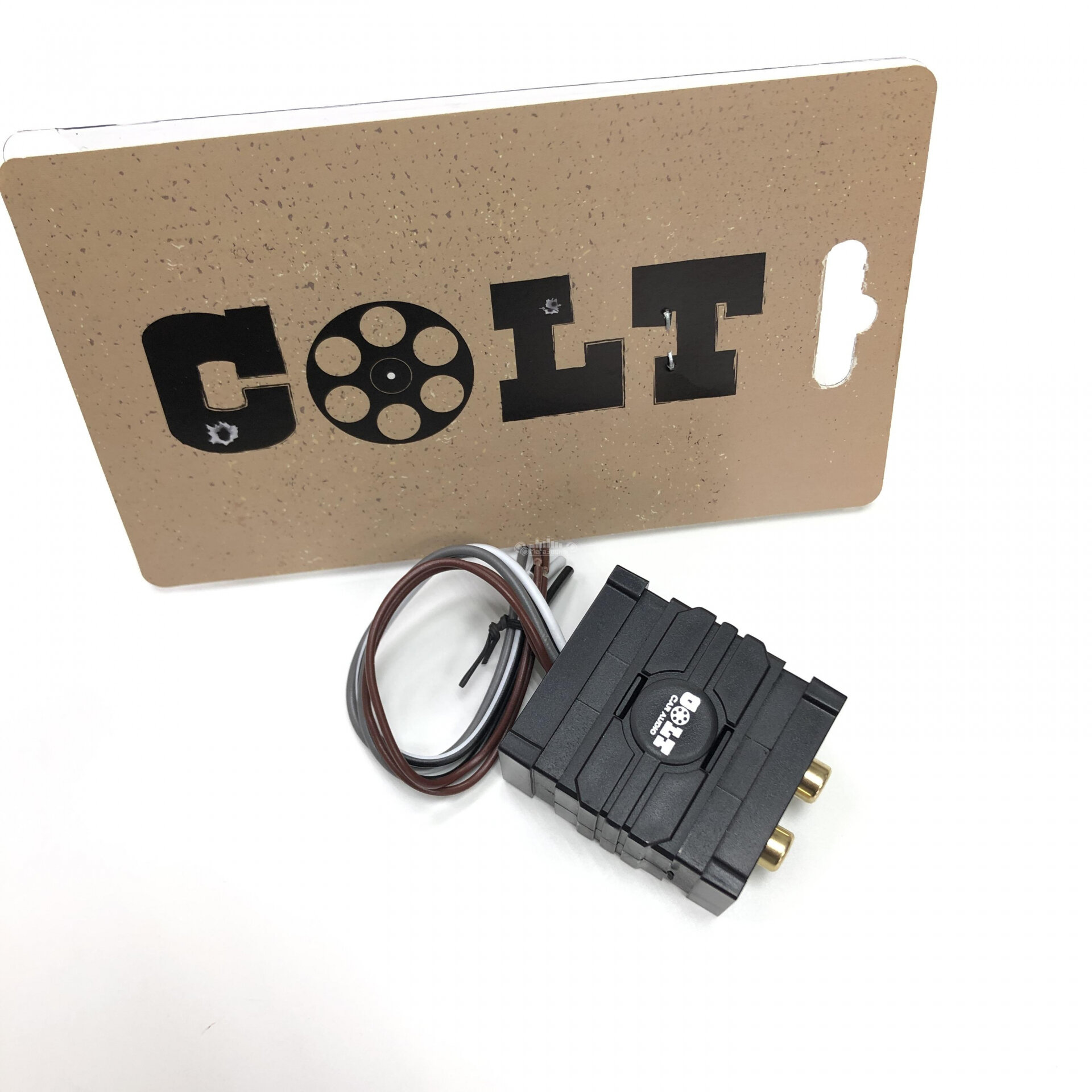 Преобразователь Colt CON2 Hi/Lo, для автомагнитолы, 2 разъема RCA
