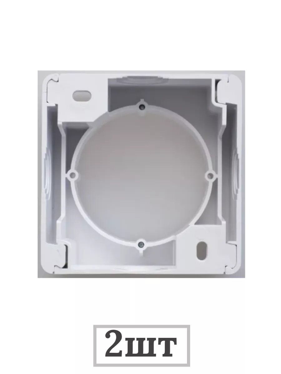 фото Коробка наружного монтажа белая GSL000100 2шт