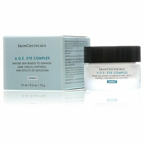 Антигликационный антивозрастной крем для кожи вокруг глаз 15 мл Skinceuticals a.g.e. advanced eye complex