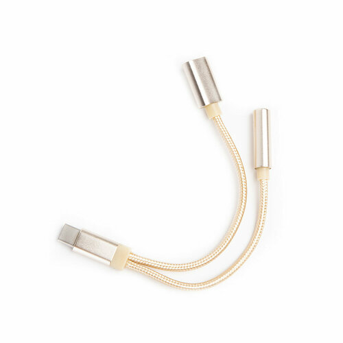 Переходник ATOMevolution USB Type-C 31 - 35 JackUSB Type-C 015 метра золотой 311₽