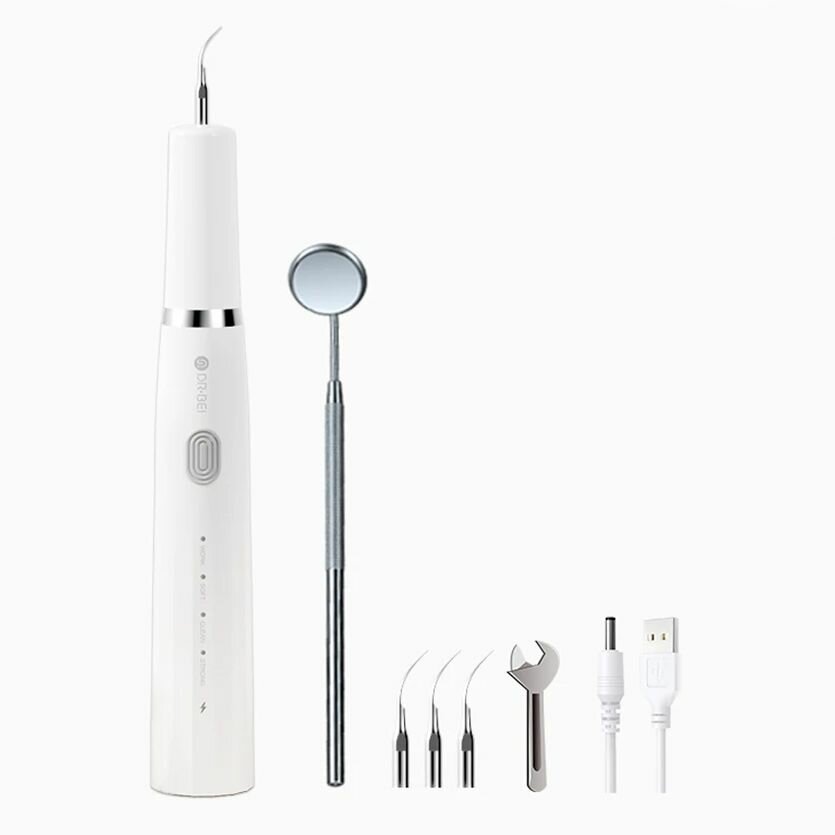 фото Прибор для удаления зубного камня Xiaomi Dr.Bei Ultrasonic Dental Cleaner YC2 (белый), шт YC2