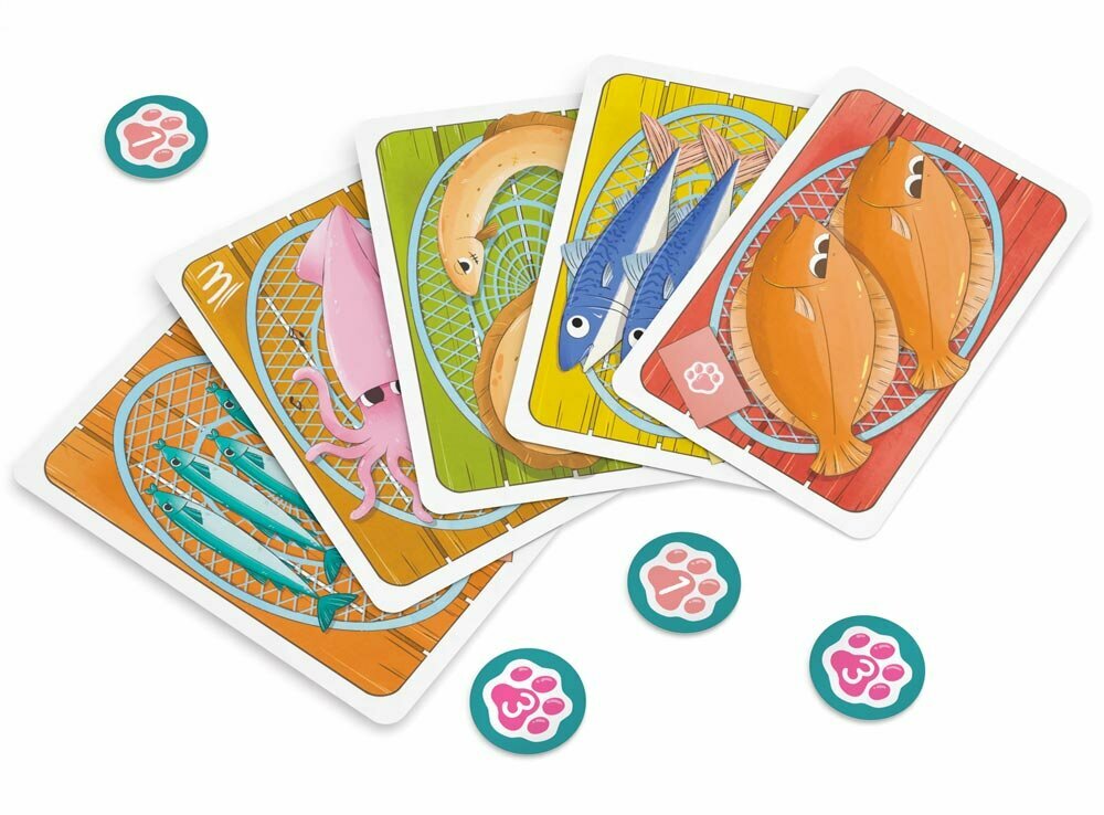 Настольная игра "Кошки Рыбки" для детей от 6 лет, Стиль Жизни — фото 1
