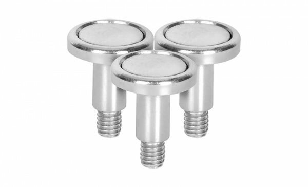 Магнит 17 мм на ножке М4 (к-т 10 шт.) для модуля бегущей строки или led экрана