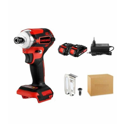 Шуруповерт винтоверт OneVan аккумуляторный 18 В 200 Нм 2 АКБ и ЗУ 688000₽