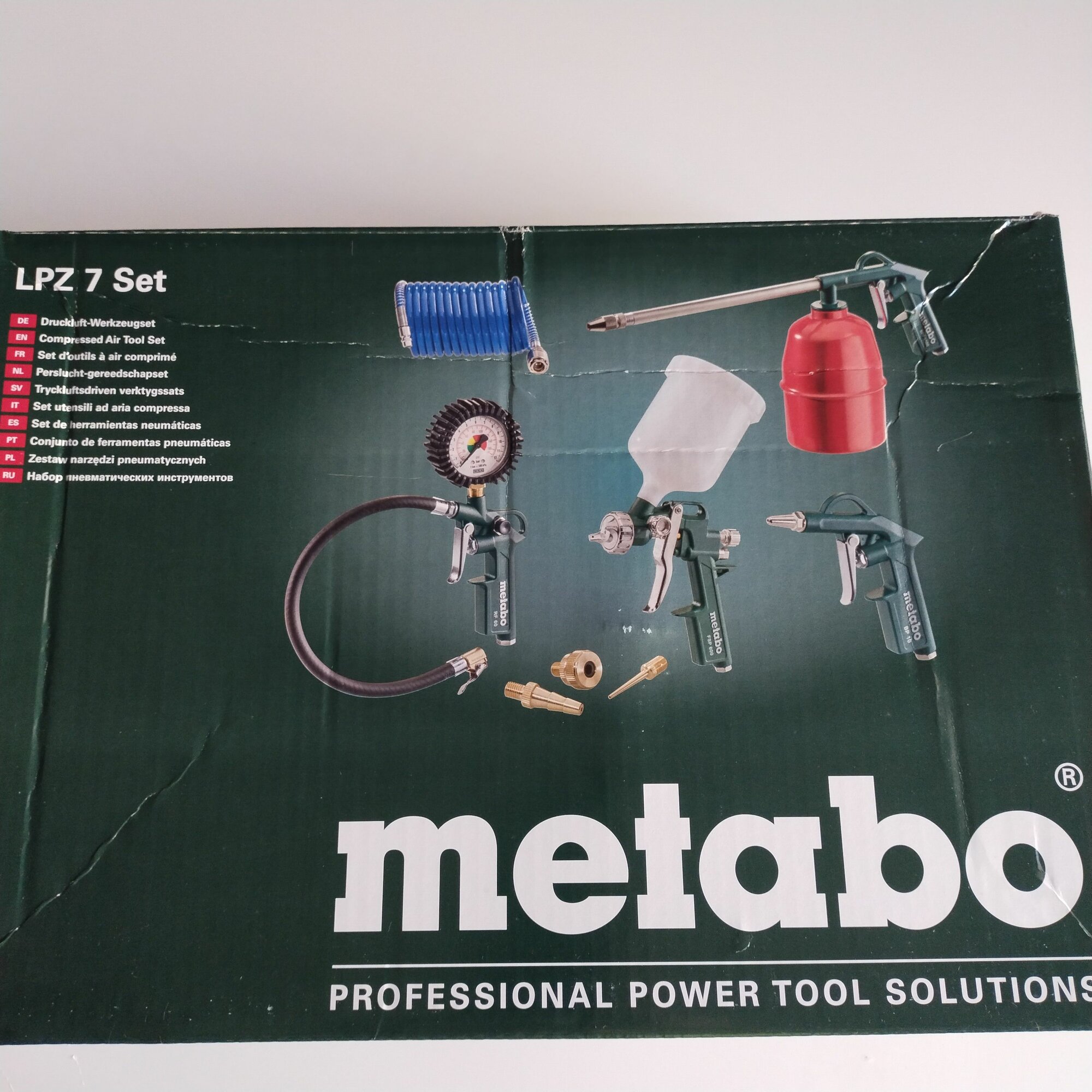 Набор пневмоинструмента Metabo - фото №2