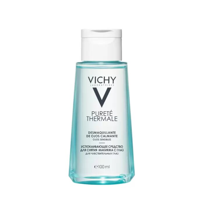 VICHY Успокаивающее средство для снятия макияжа с глаз Purete Thermale