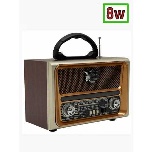 РадиоприёмникРетро радиоБлютуз колонка81898ВтWT 1950₽