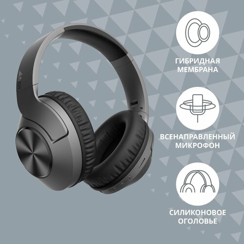 Беспроводные наушники A4Tech MH390 с активным шумоподавлением и микрофоном 2489₽