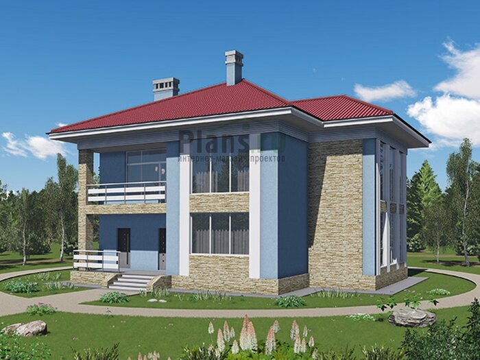 Проект дома Plans-58-26 (228 кв. м, газобетон)