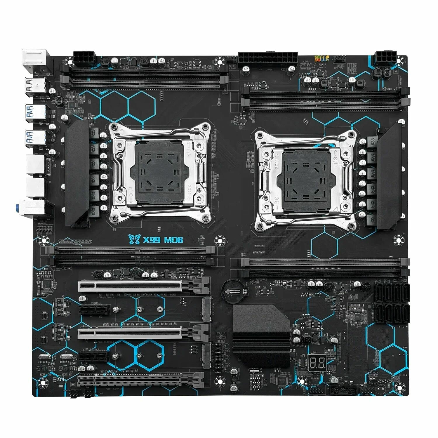 Материнская плата двухпроцессорная Machinist X99 MD8 DUAL — фото 1
