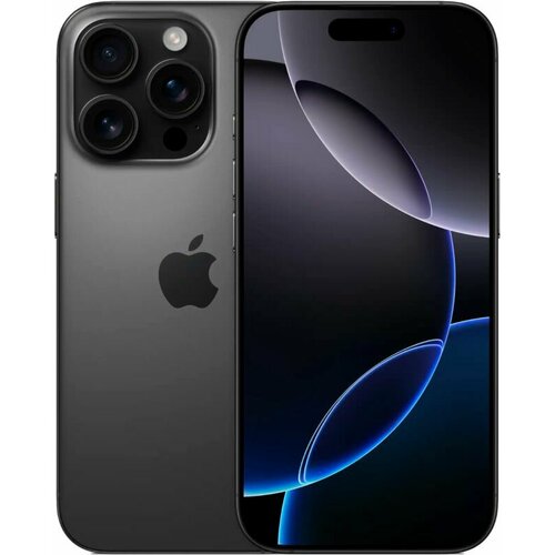 Смартфон Apple iPhone 16 Pro 256GB Black TitaniumЧёрный Dual nano SIM eSIM 148935₽