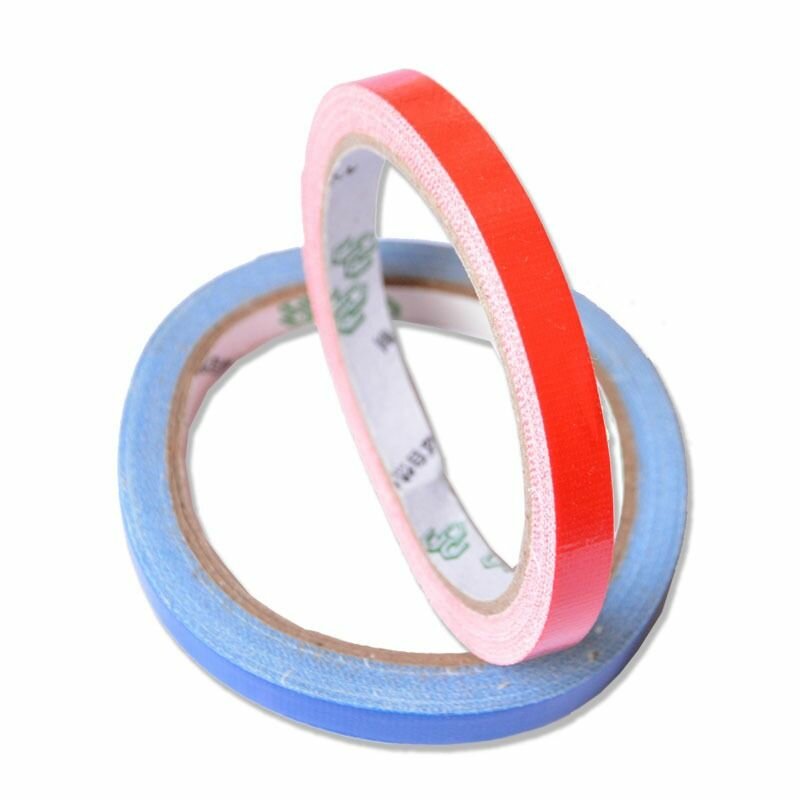 Торцевая лента Weekend, 10 мм x 10 м, синяя, с клейким слоем — фото 1