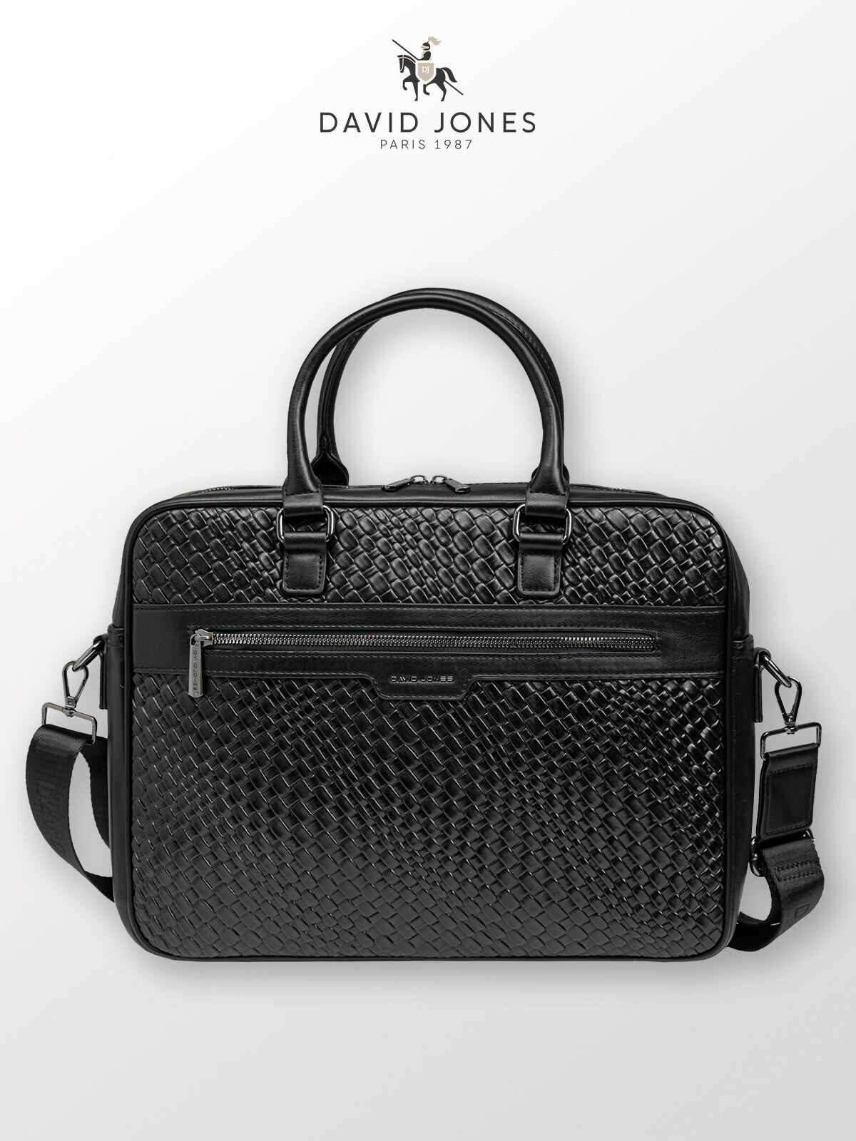 Портфель DAVID JONES, черный