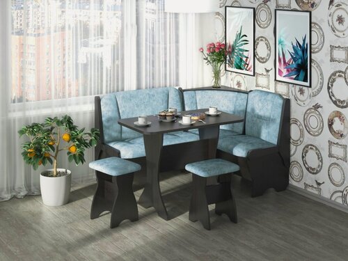 Изображение товара Кухонный уголок Оливия Венге/В. Лагуна/Венге