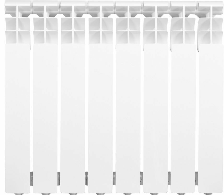 Монлан РУ радиатор алюминиевый 500 96мм  8 секций 