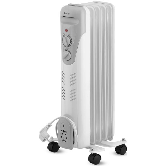 Масляный радиатор Vitek VT-1707 белый