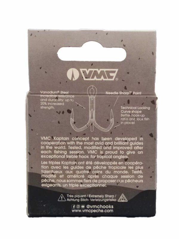 Крючок тройной VMC 7557 CT №06, тефлон (5шт), арт.7557CT-06-E — фото 1