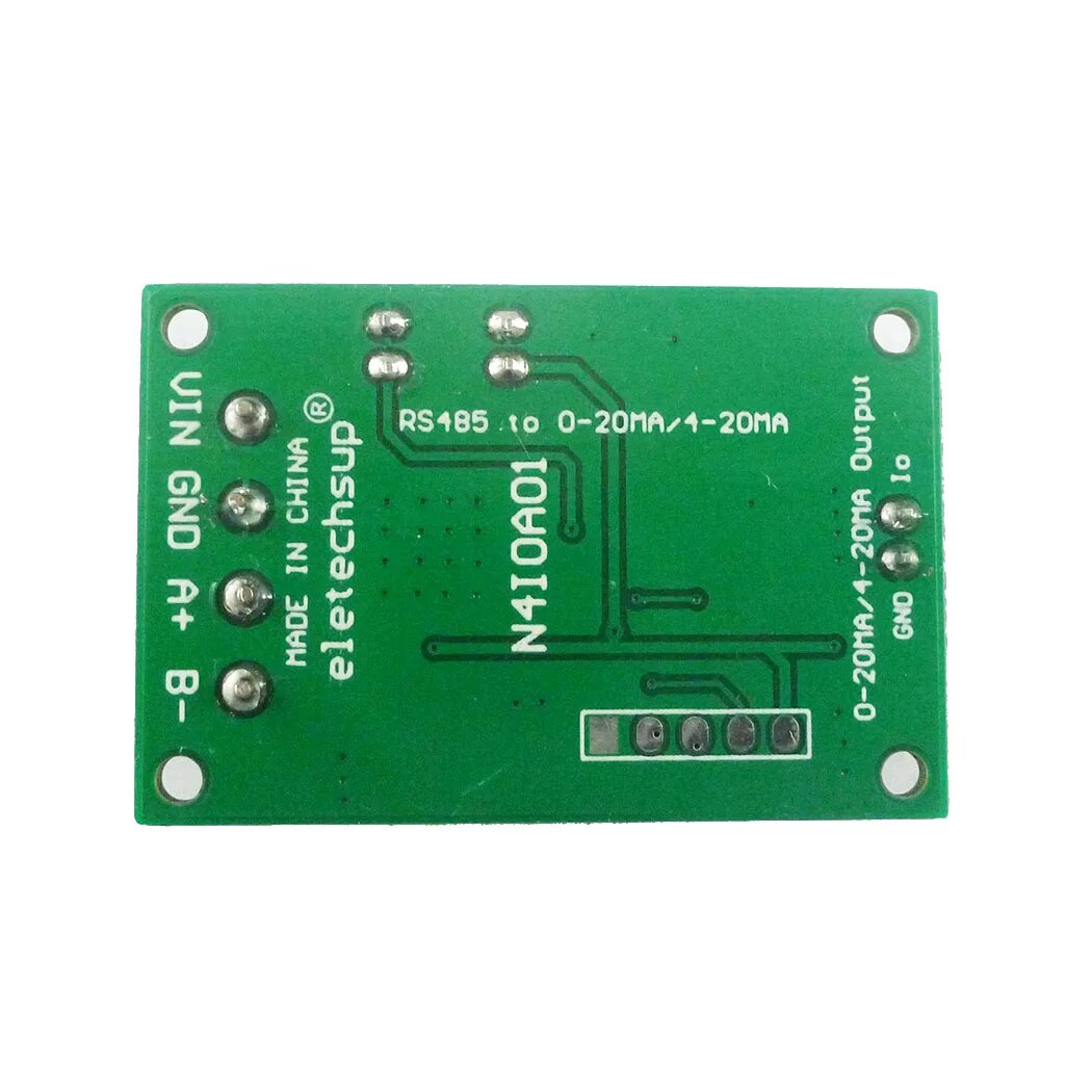 Высокопроизводительный DC 12 В RS485 до 4-20MA 0-20MA генератор сигналов тока ЦАП преобразователь модуль для измерительных приборов ПЛК