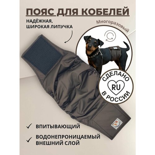 Пояс для кобелей многоразовый памперс подгузник впитывающие трусы для собак