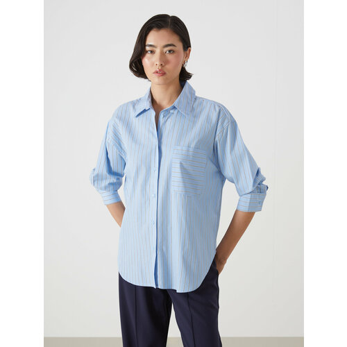 фото Рубашка lc waikiki, размер xs, blue striped