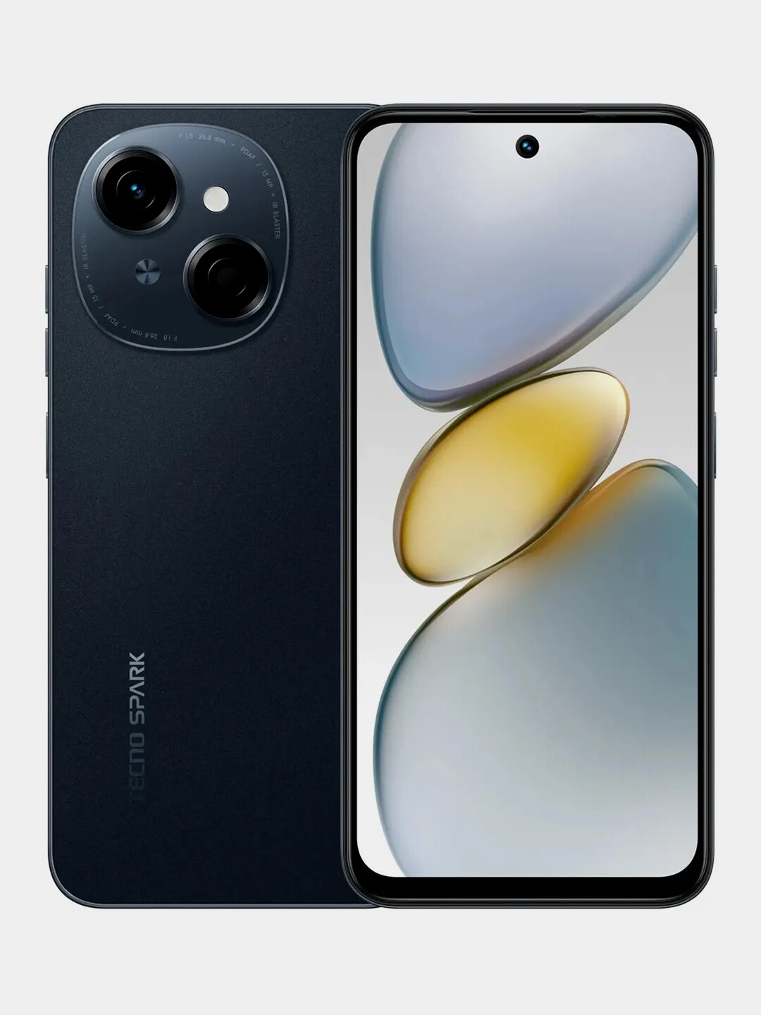 Смартфон Tecno Spark Go 1, 3/64, 13 MP, 120Hz, 5000mAh, Black
