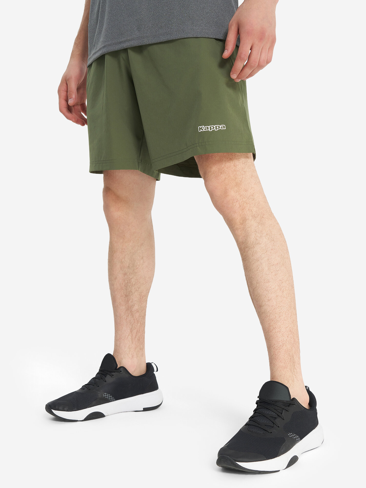 Шорты спортивные Kappa Sport Men's Shorts 4-way, размер 44/46, серый