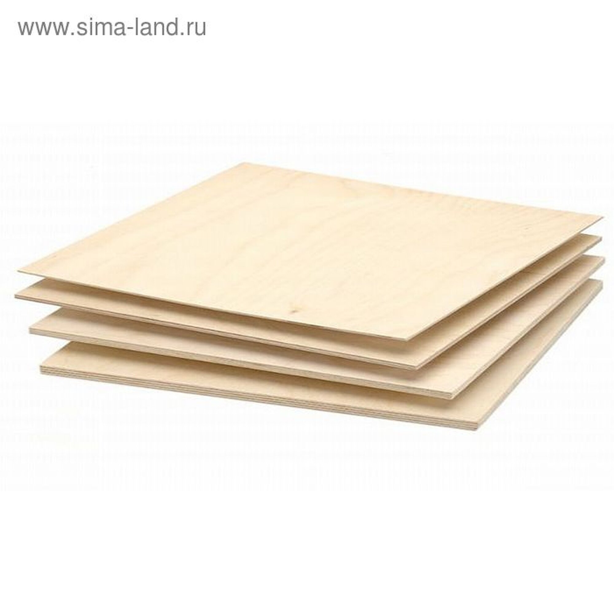 Фанера ФК 12 мм 1525×1525 мм сорт 4/4