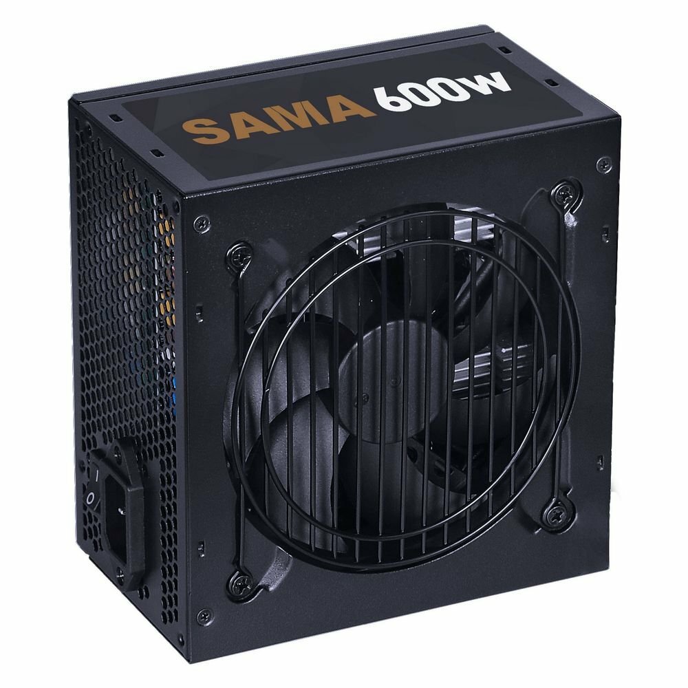 Блок питания SAMA "Neview", 600Вт, 80Plus Bronze, ATX, 1 вентилятор, 12 см