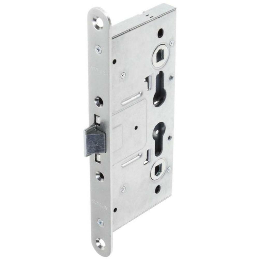 Замок врезной противопожарный Apecs 3000-ZN цвет хром