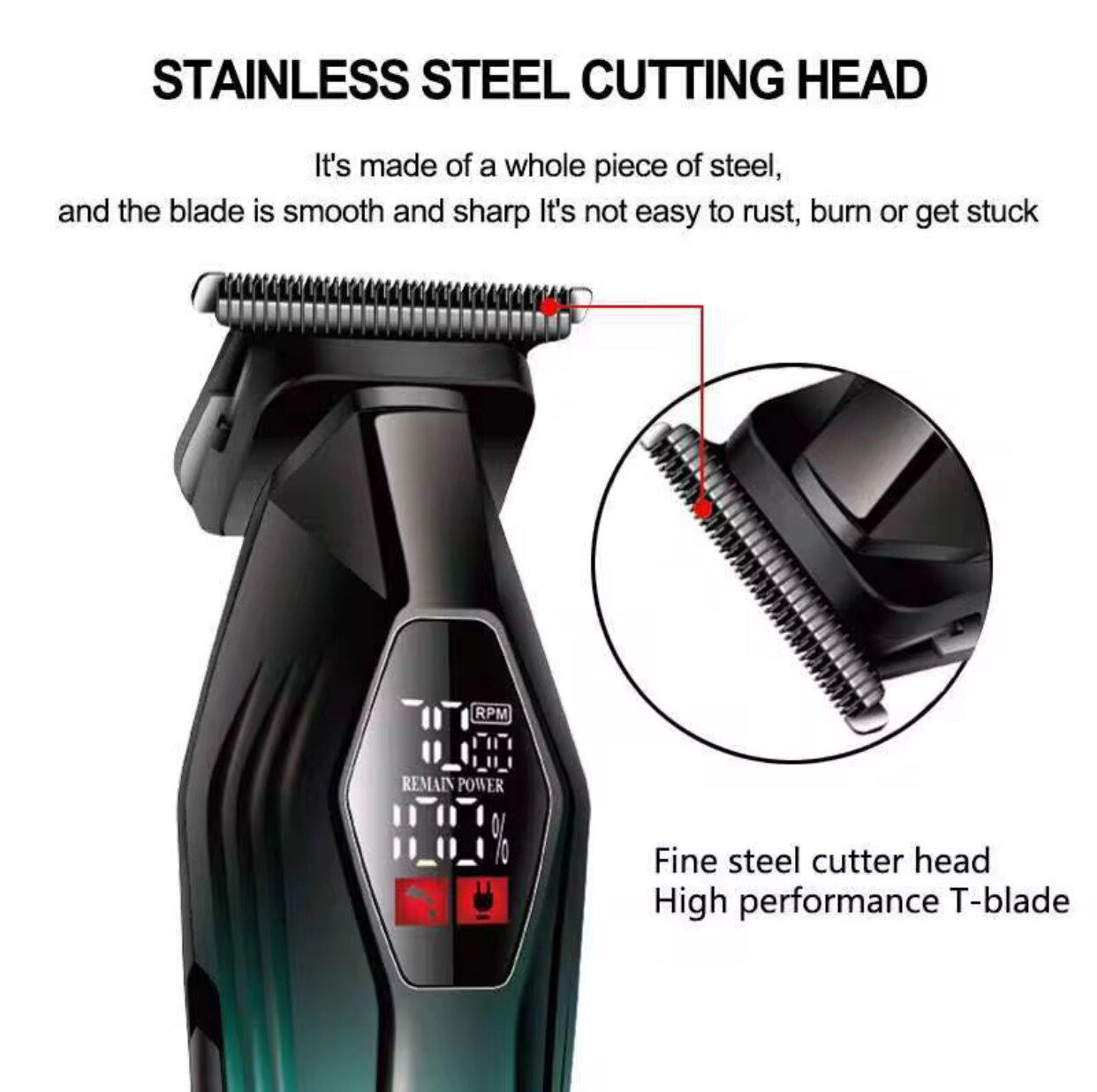 DALING, DL - 1901 новый продукт, Профессиональный триммер для волос и бороды, Для мужчин!