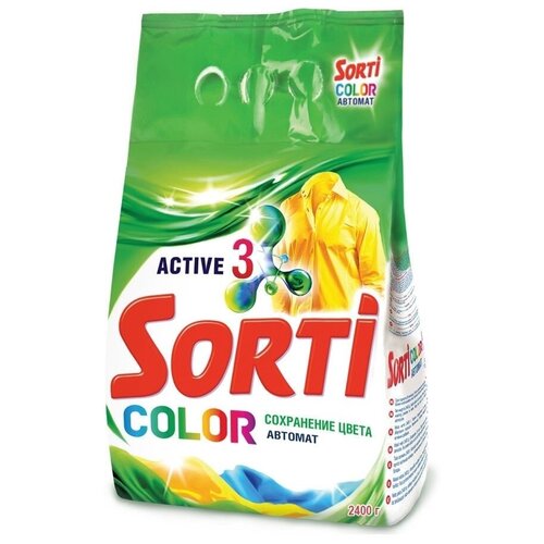 Стиральный порошок Sorti Color, автомат, 2400 г