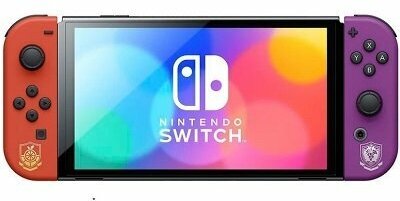 Игровая приставка Nintendo Switch OLED 64 ГБ, Pokemon Scarlet & Violet Edition