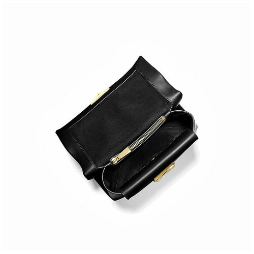 Сумка кросс-боди MICHAEL KORS Jet Set Monogram, фактура матовая, черный женская сумка michael kors 35t9gtvt9v black