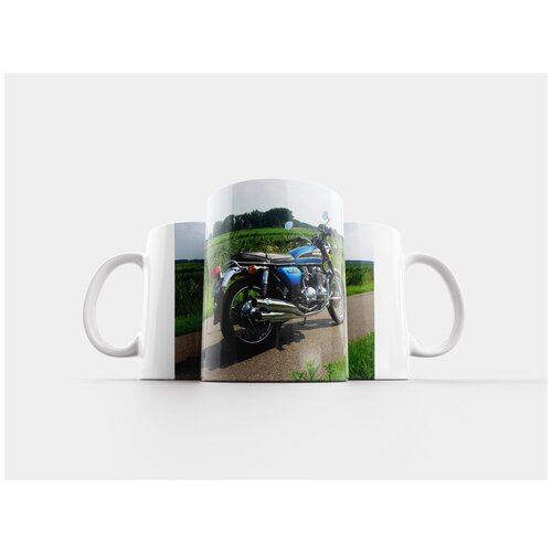 фото Кружка "мотоцикл, honda, cb500" 320 мл lotsprints