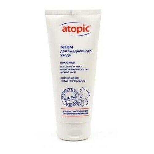 Atopic Атопик крем для ежедневного ухода за детской кожей, туба, с грудного возраста 200 мл