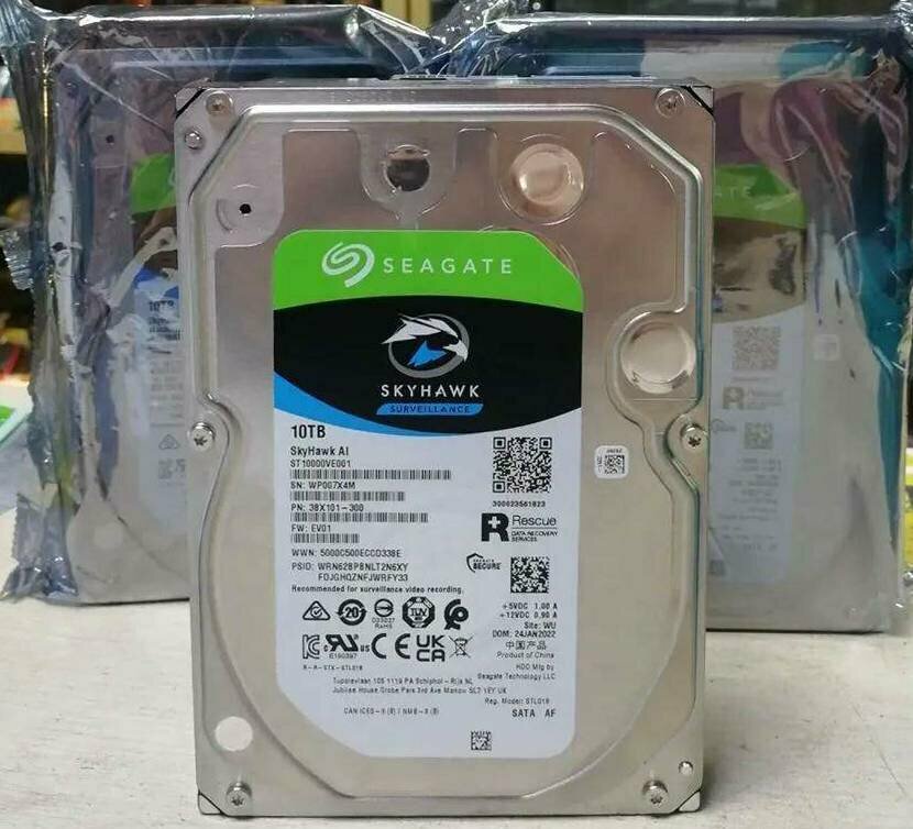 Жесткий диск Seagate SkyHawkAI , 10ТБ, HDD, SATA III, 3.5" - фото №19