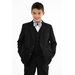 Школьный пиджак Инфанта, размер 146/76, черный