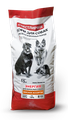 Сухой корм для собак Счастливчик для активных животных, мясное ассорти 15 кг (для средних и крупных пород) 