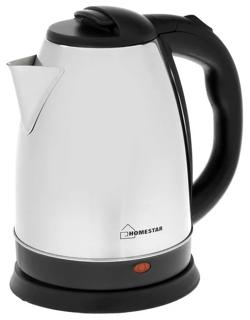 Чайник электрический HOMESTAR HS-1001 (1.8л) 000450 стальной