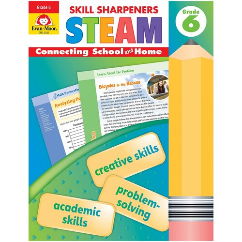Skill Sharpeners: Steam. Activity Book. Grade 6. Skill Sharpeners