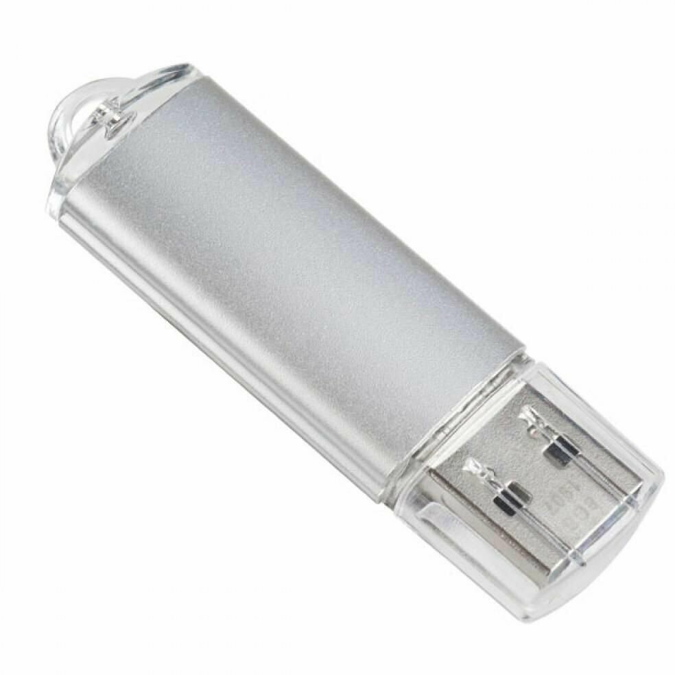 USB флешка Perfeo 16GB E01 Silver ES