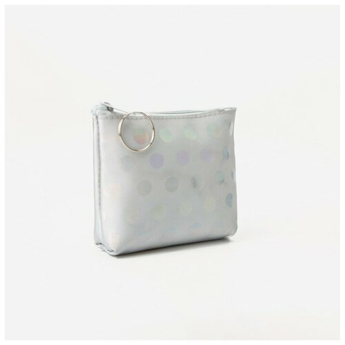 фото Кошелёк на молнии, цвет серебро нет бренда