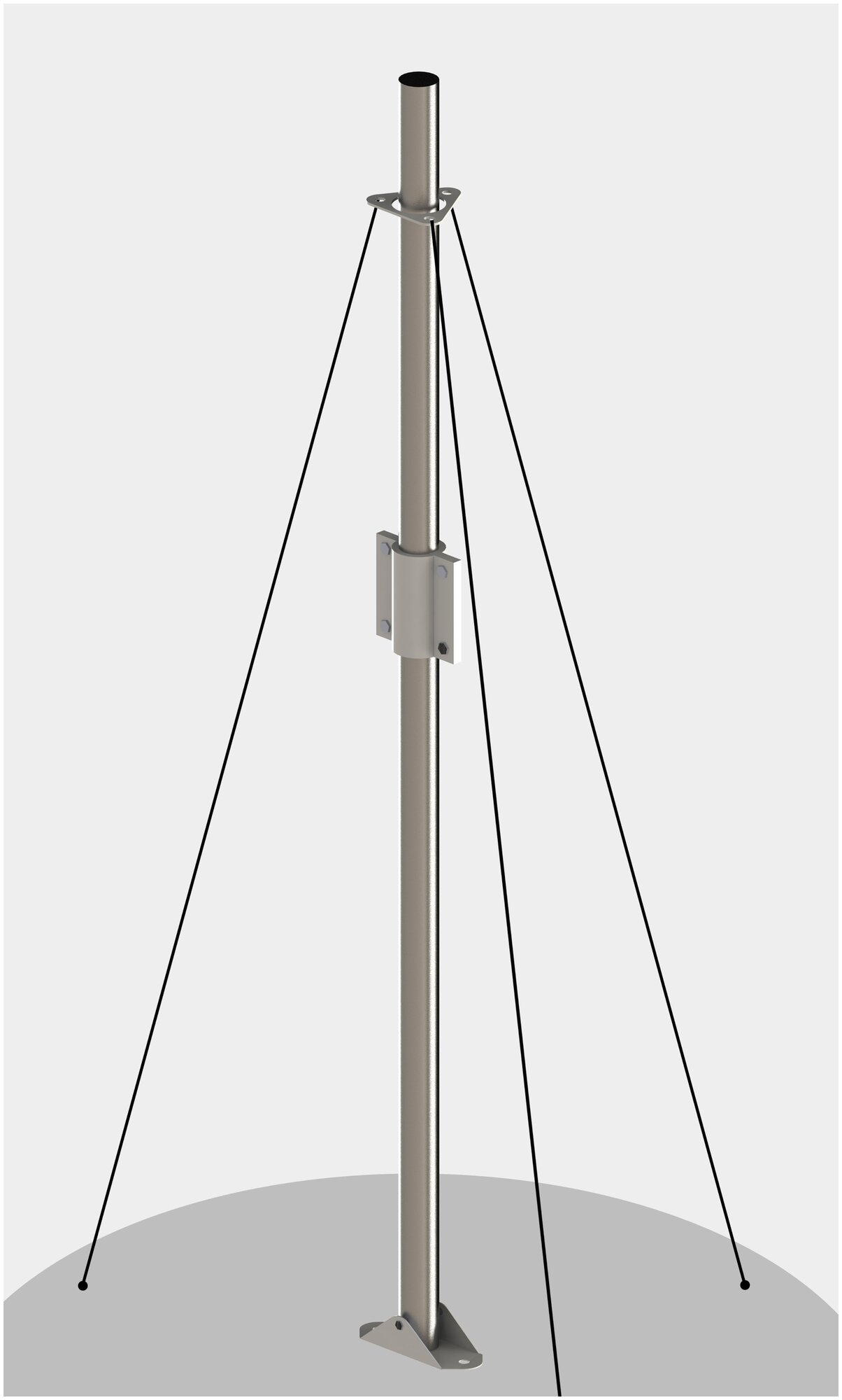 Мачта антенная M30D2 высота до 3 метров