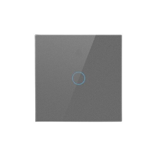 Обновлённый Умный выключатель для Алисы на 1000вт без нуля и С нулем 2в1 на 1 группу света WIFI RF серый с двойным конденсатором в комплекте - теперь усиленная антенна 149000₽