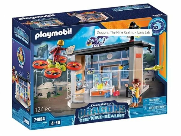 Конструктор Playmobil Dragons Девять миров - Лаборатория Икарис 71084
