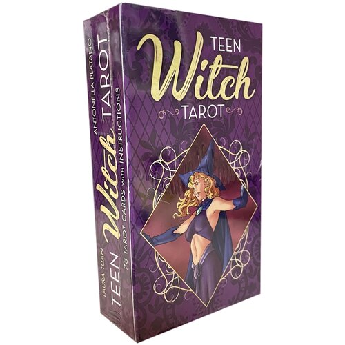 Таро Юных Ведьм (Teen Witch Tarot) - производство Италия tuan l platano a таро юных ведьм teen witch tarot 78 tarot cards with instructions