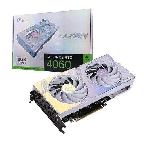 Видеокарта Colorful GeForce RTX 4060 8 ГБ (GeForce RTX 4060 Ultra W OC 8GB, х2)